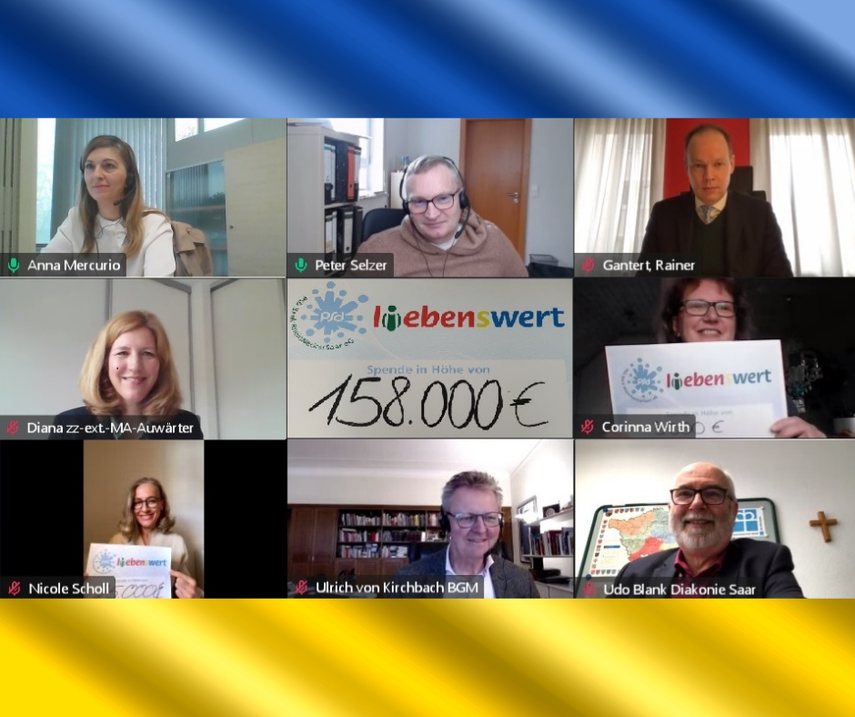 Wir spenden für die Ukraine