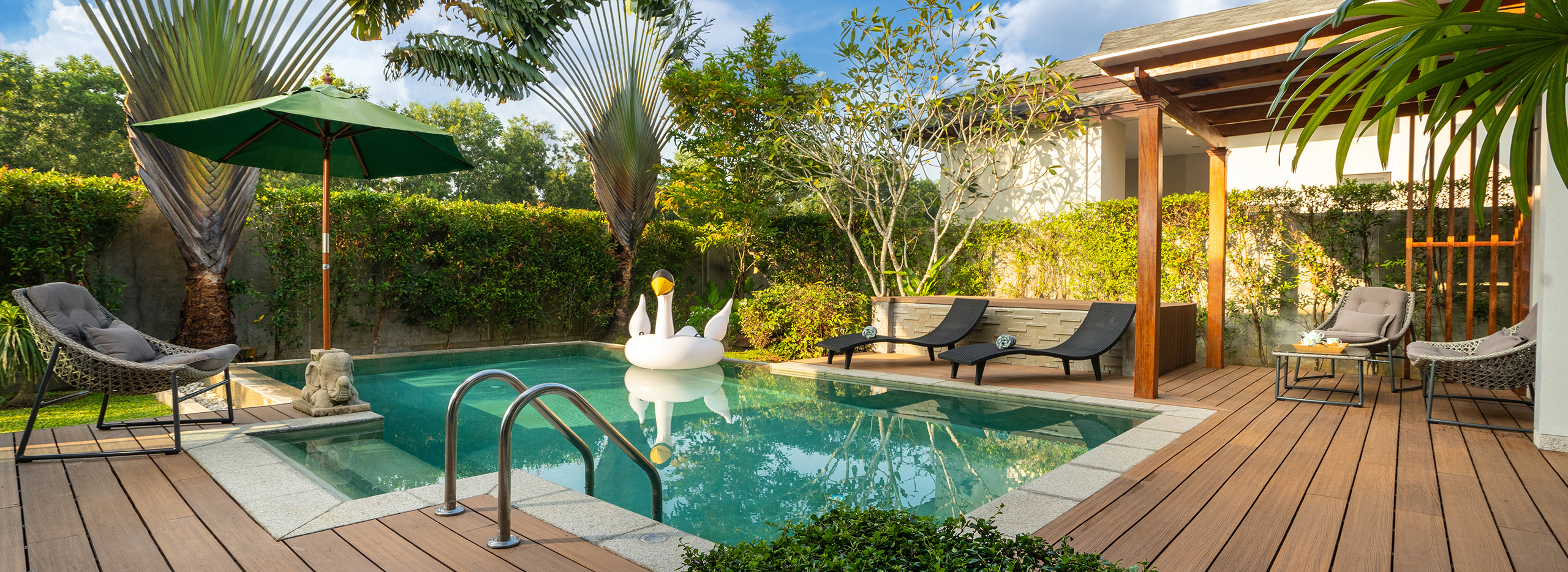 Der Garten Wellness Tempel