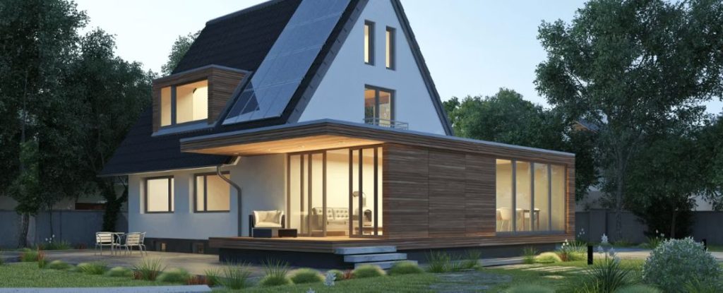 Haus mit Garten und Grundstück